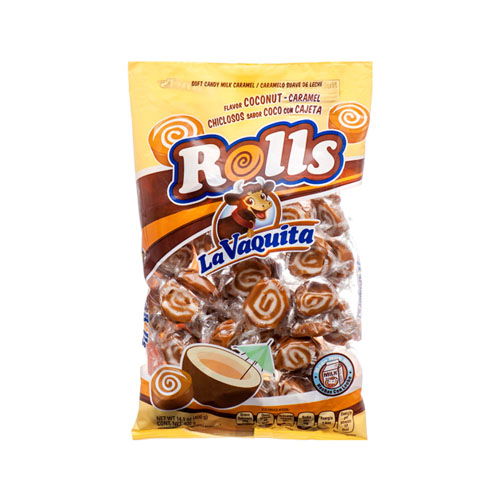 Caramelo Rolls la vaquita coco 400gr