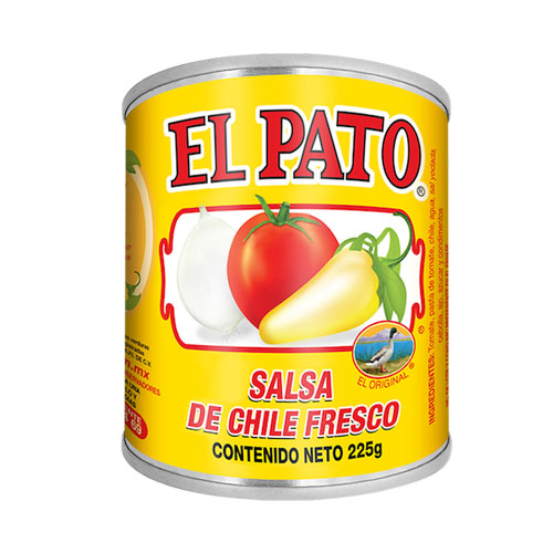 SALSA DE CHILE EL PATO 225 GR