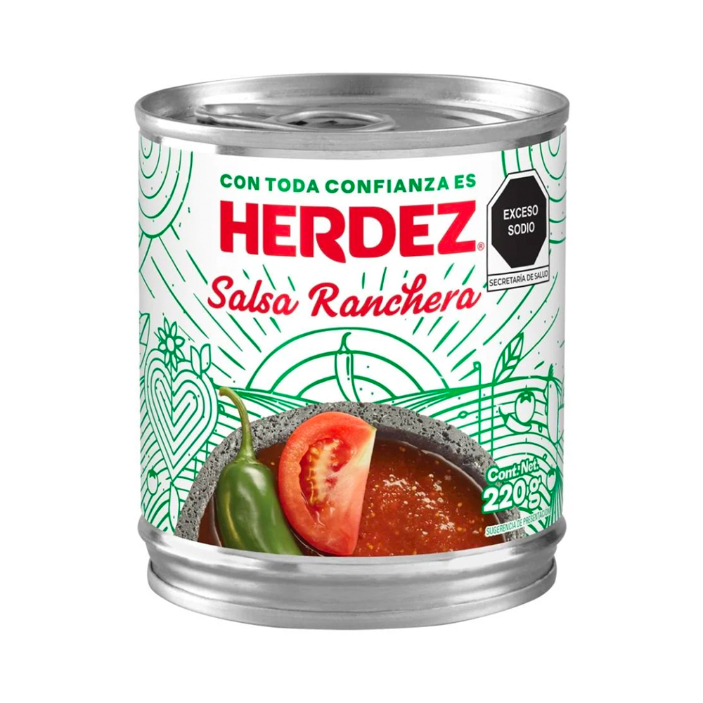 SALSA RANCHERA HERDEZ 220 GR
