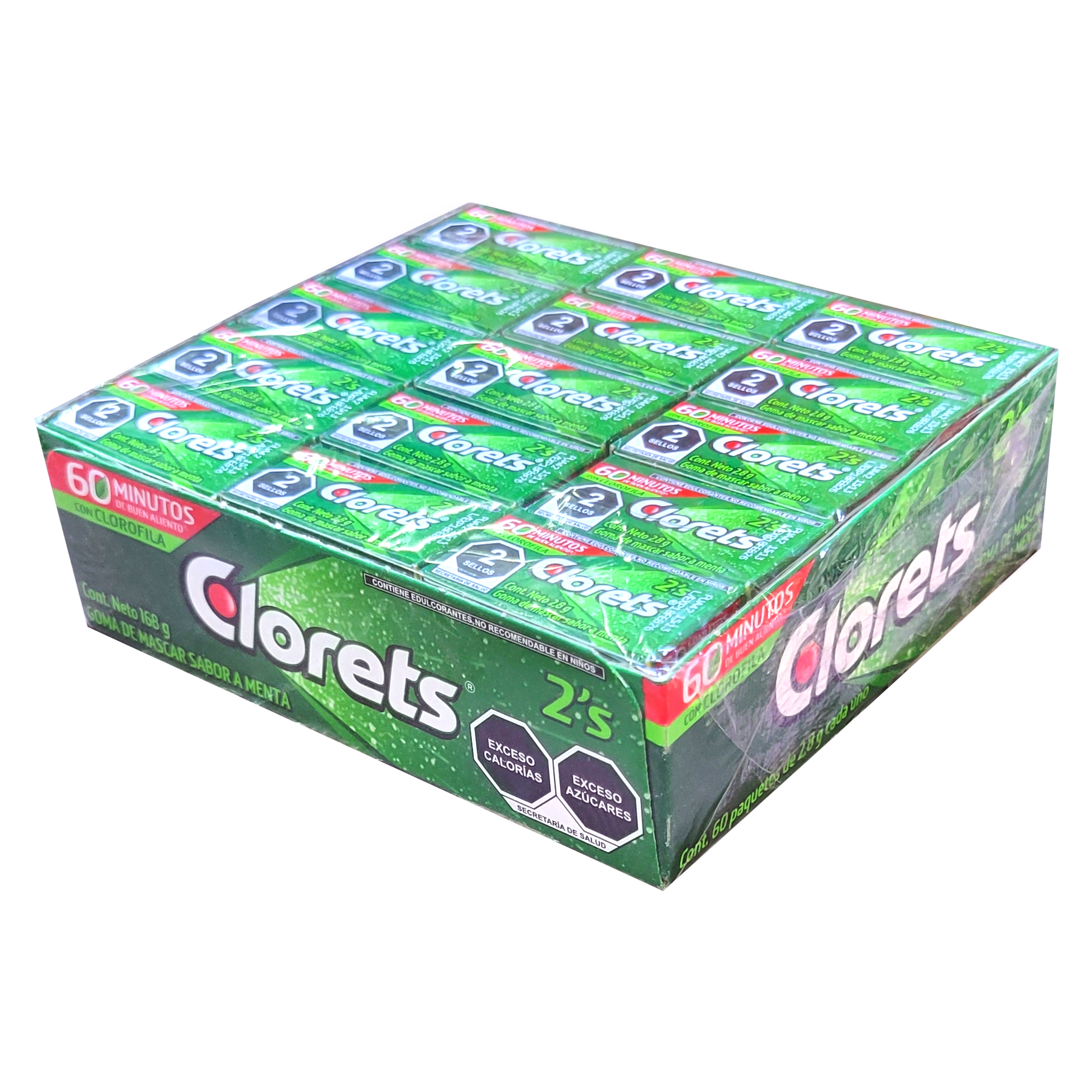 CHICLE CLORETS 2´S