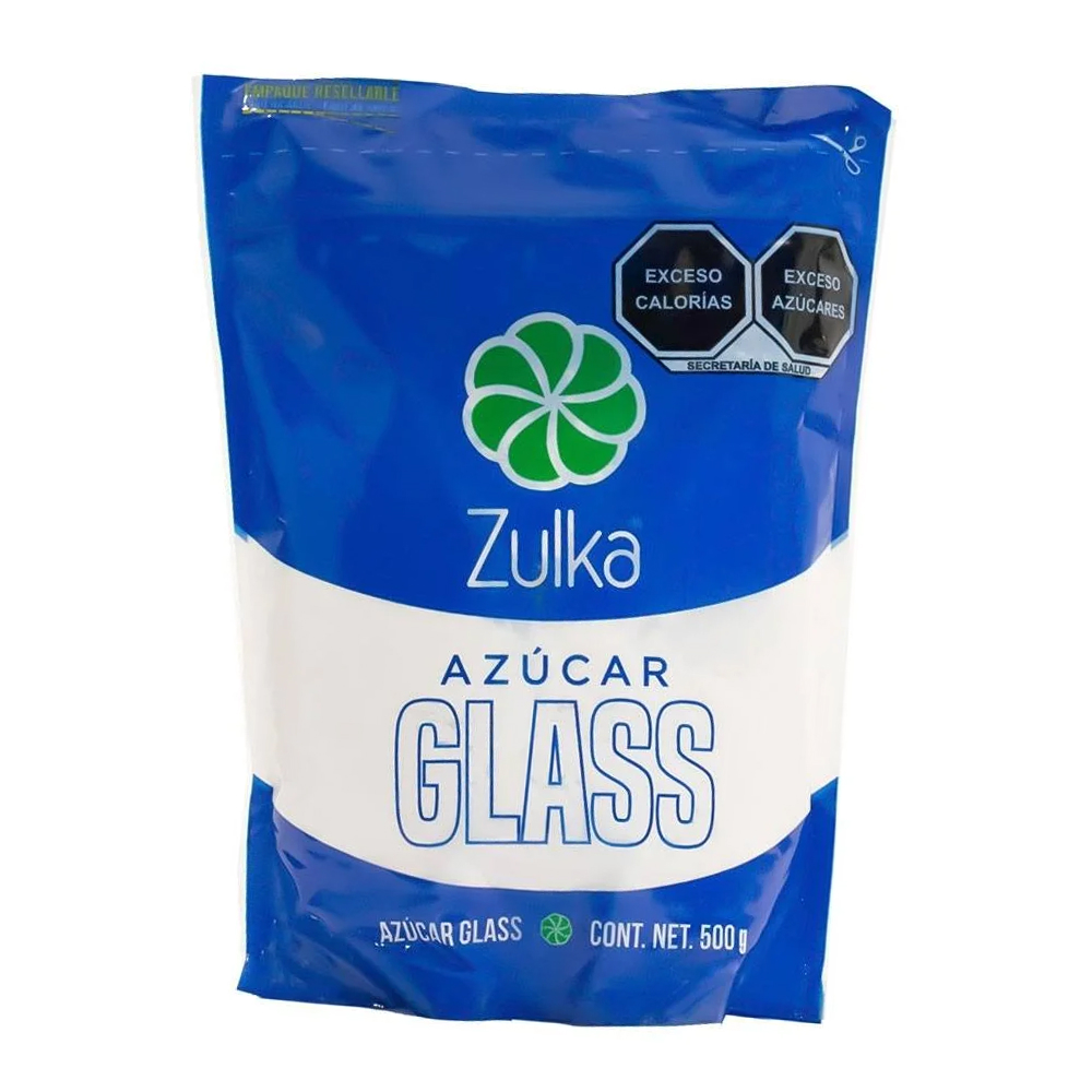 AZUCAR ZULKA GLASS 500 GR