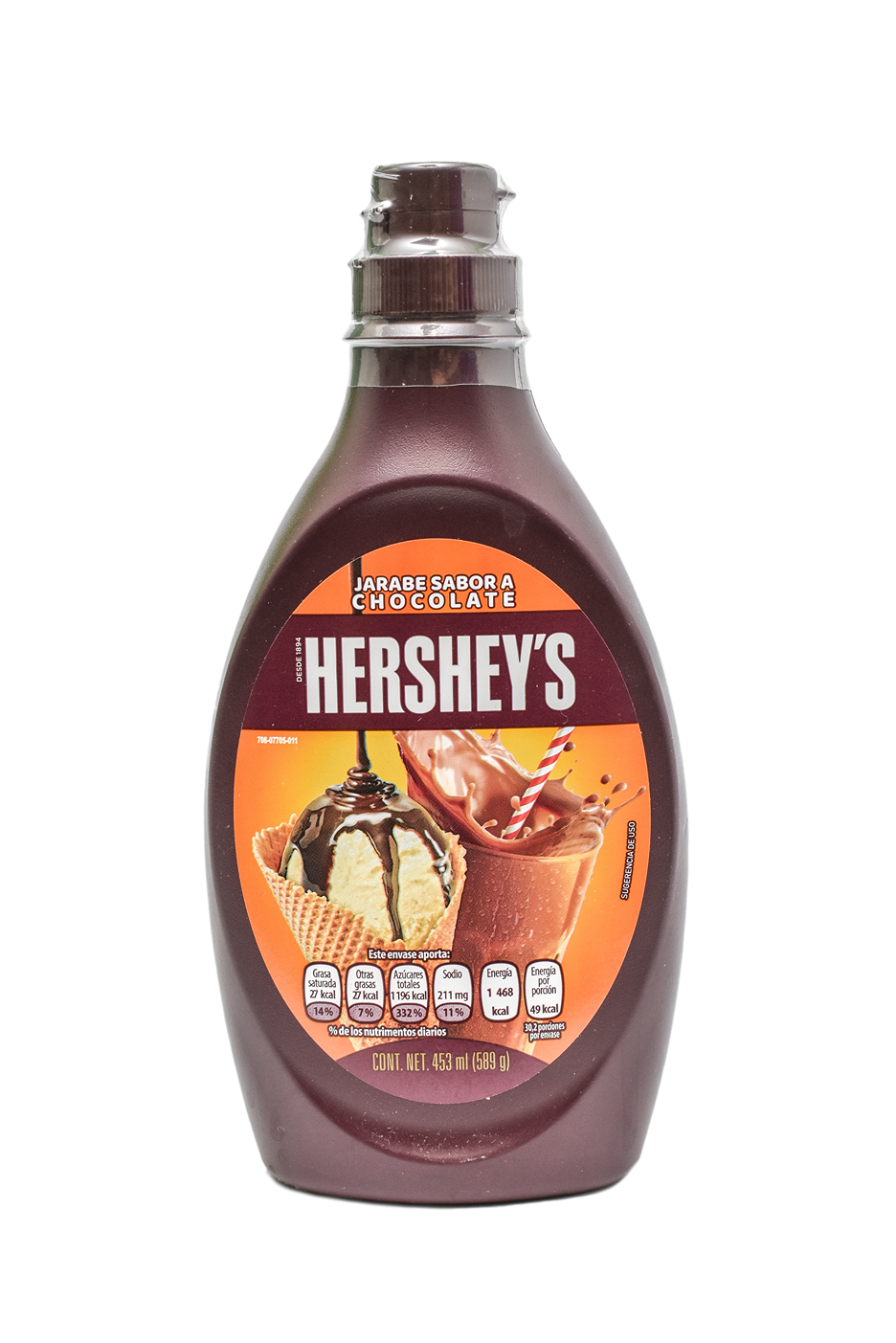 CHOCOLATE HERSHEY SYRUP 589 GR