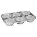 MOLDE PARA MUFFIN 6 CAVIDADES