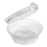 CONTENEDOR REDONDO CON TAPA BISAGRA 250ML