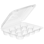 CONTENEDOR 12 MINI MUFFINS