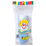 VASO PAYASIFIESTA # 12 CARTON AZUL BB