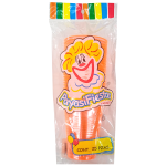 VASO PLASTIFIESTA #8 NEON NARANJA