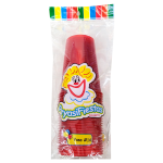 VASO PLASTIFIESTA #14 NEON ROJO