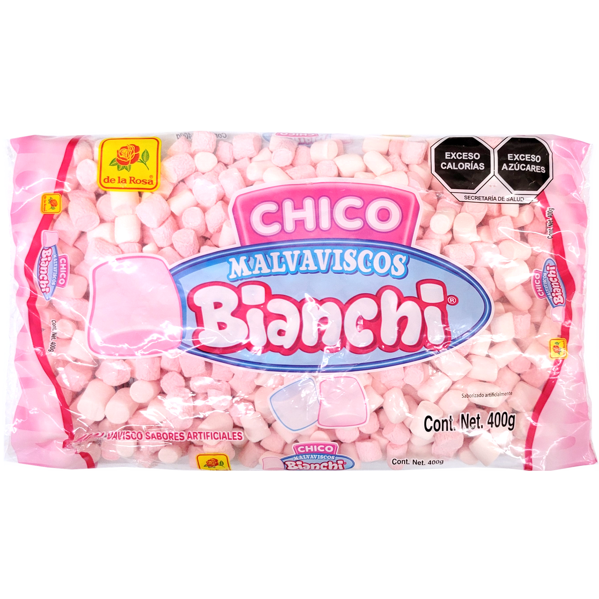 BOMBON BIANCHI MINIATURA ROSA