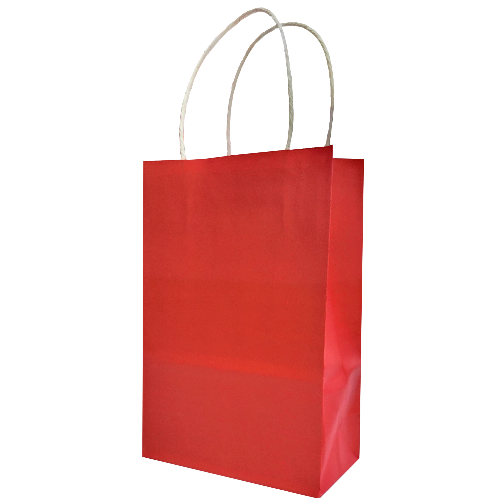 BOLSA KRAFT ASA CHICA ROJA