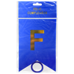 LETRERO FELIZ CUMPLEAÑOS COLOR AZUL REY