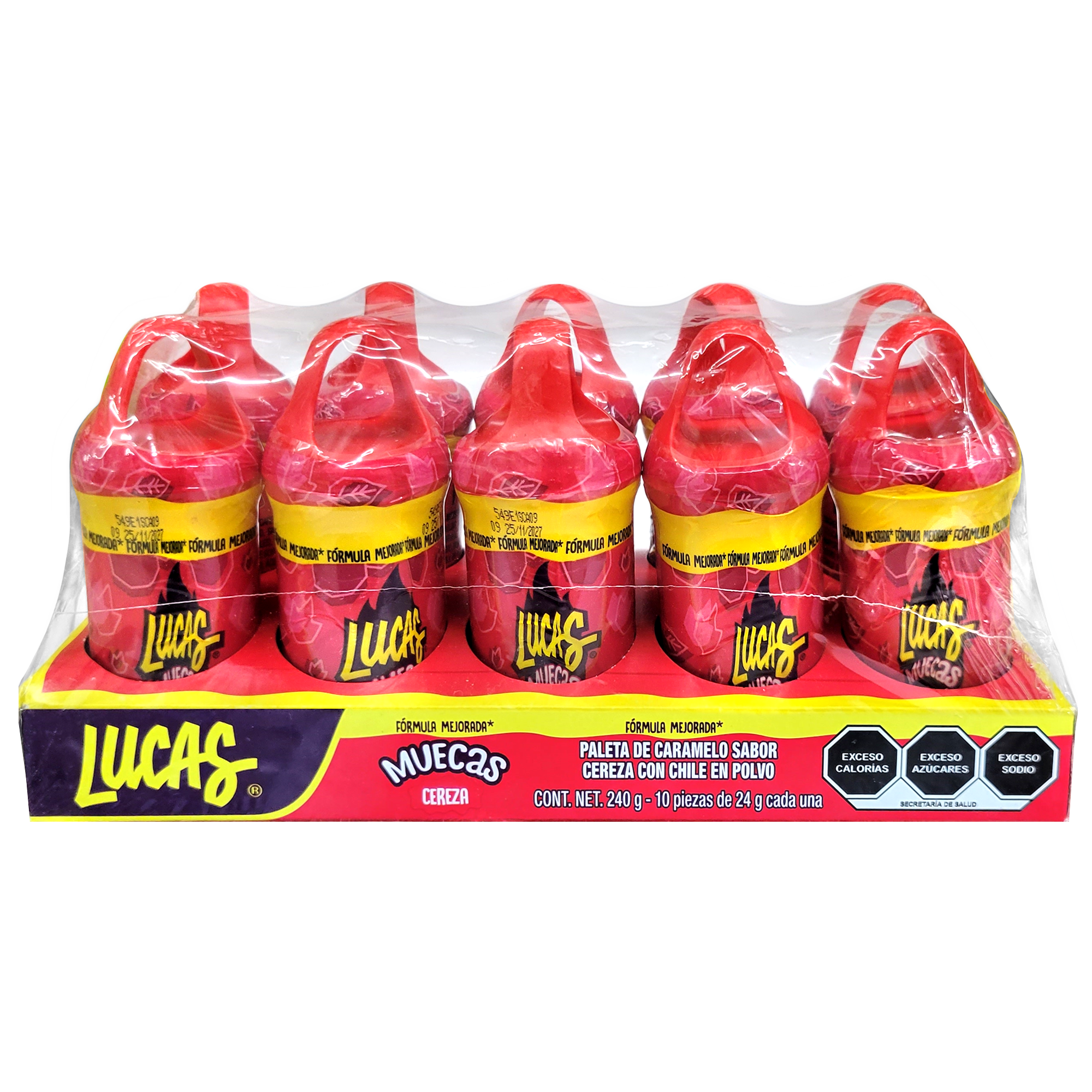 1MUE03 MUECAS CEREZA 24-10 PZ